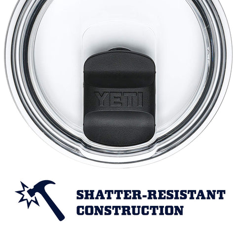 YETI Rambler fits standard cup holders for on-the-go use.