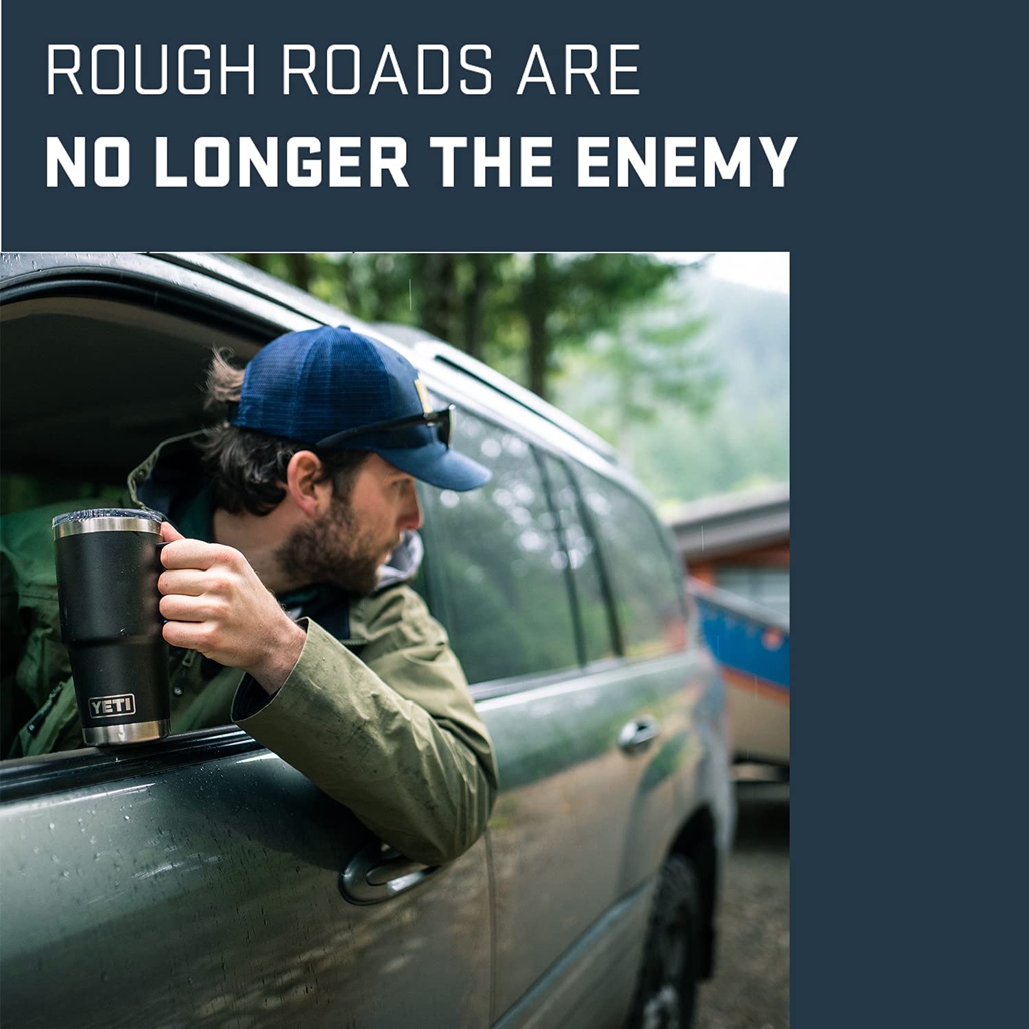 YETI Rambler travel mug is dishwasher-safe for quick cleanup.