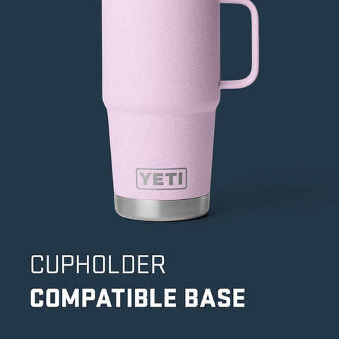 YETI Rambler double-wall insulation image, keeps cold drinks cold to the last drop.