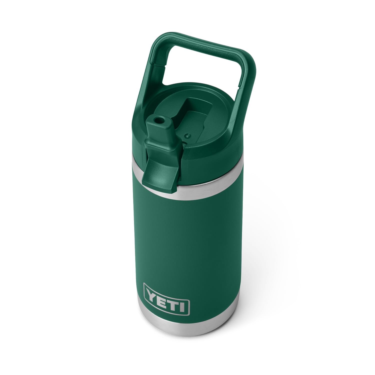YETI Rambler Jr. 12 oz straw-cap bottle for durable everyday use.