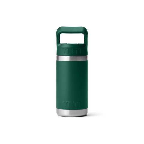 YETI Rambler Jr. in Black Forest Green color for kids.