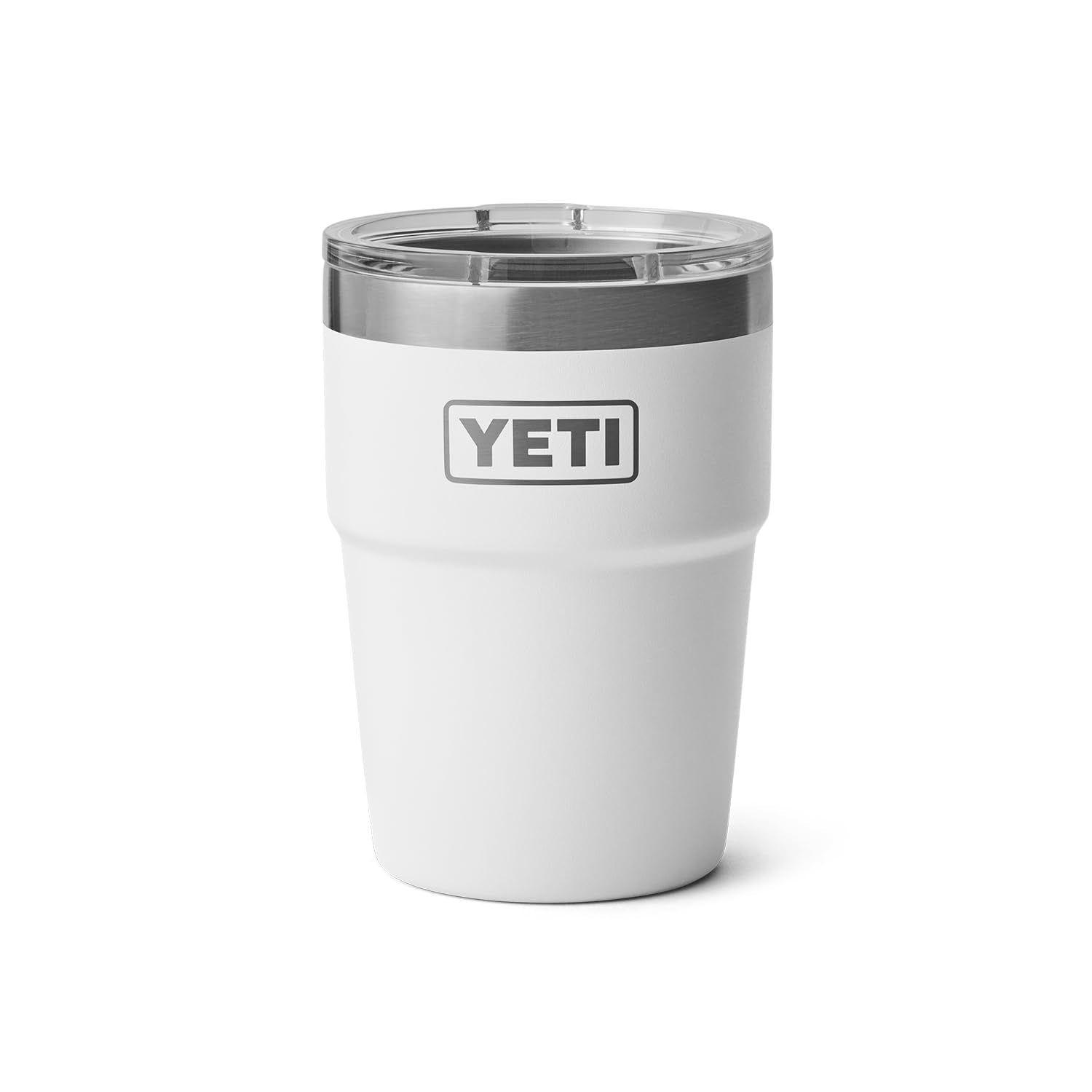 YETI Rambler MagSlider lid closeup shows protective lid for contained drinks