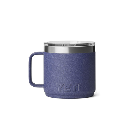 YETI Rambler Moon Dust finish adds rugged style.