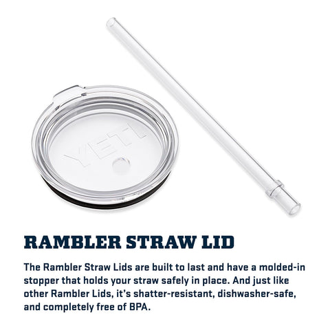 YETI Rambler straw lid designed to be durable and leak-free.