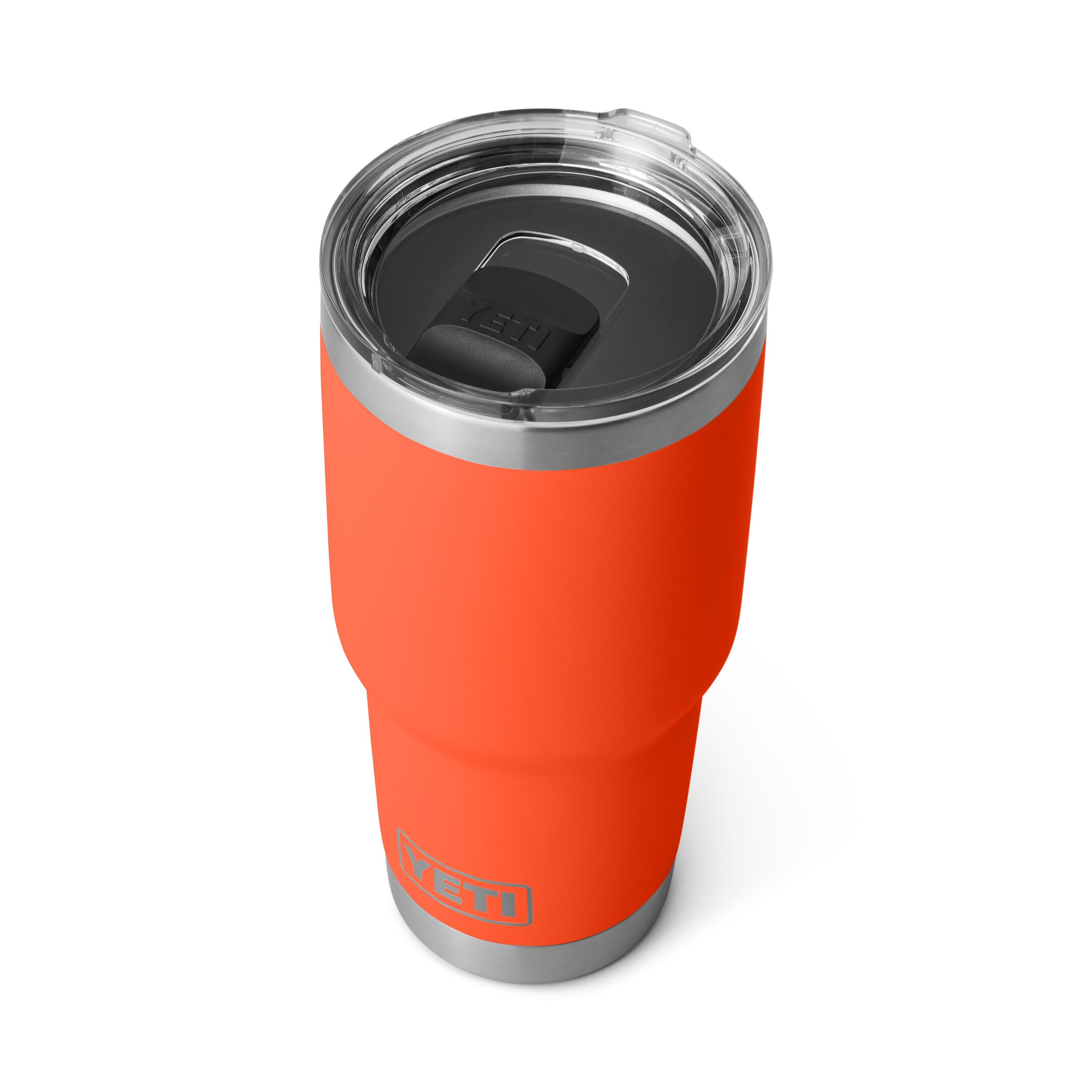 YETI Rambler vacuum insulation cross-section highlights heat and cold retention