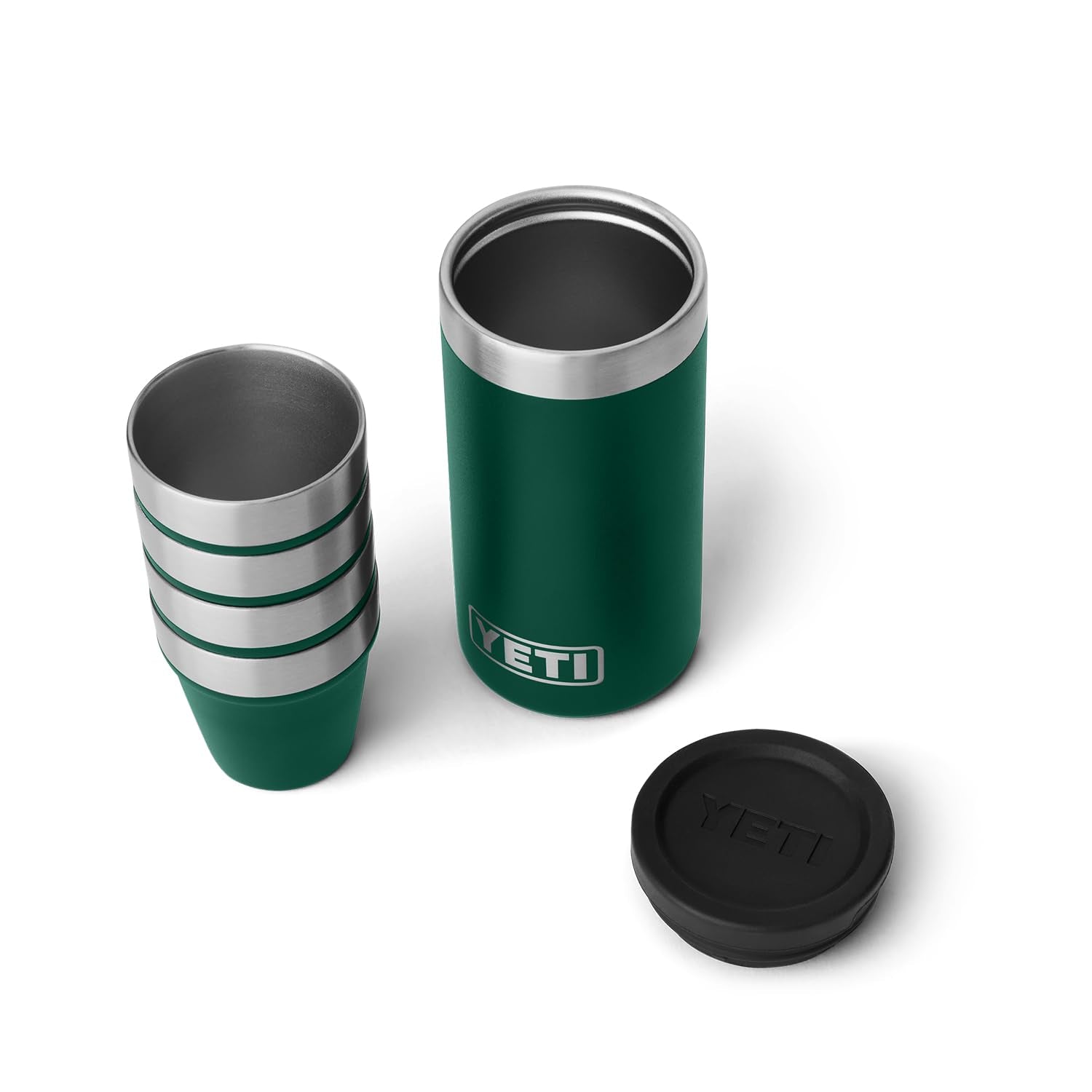 YETI shot glasses durable and puncture-resistant for outdoor use.