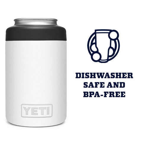 Duracoat finish on YETI Colster resists chipping in rugged outdoor use.