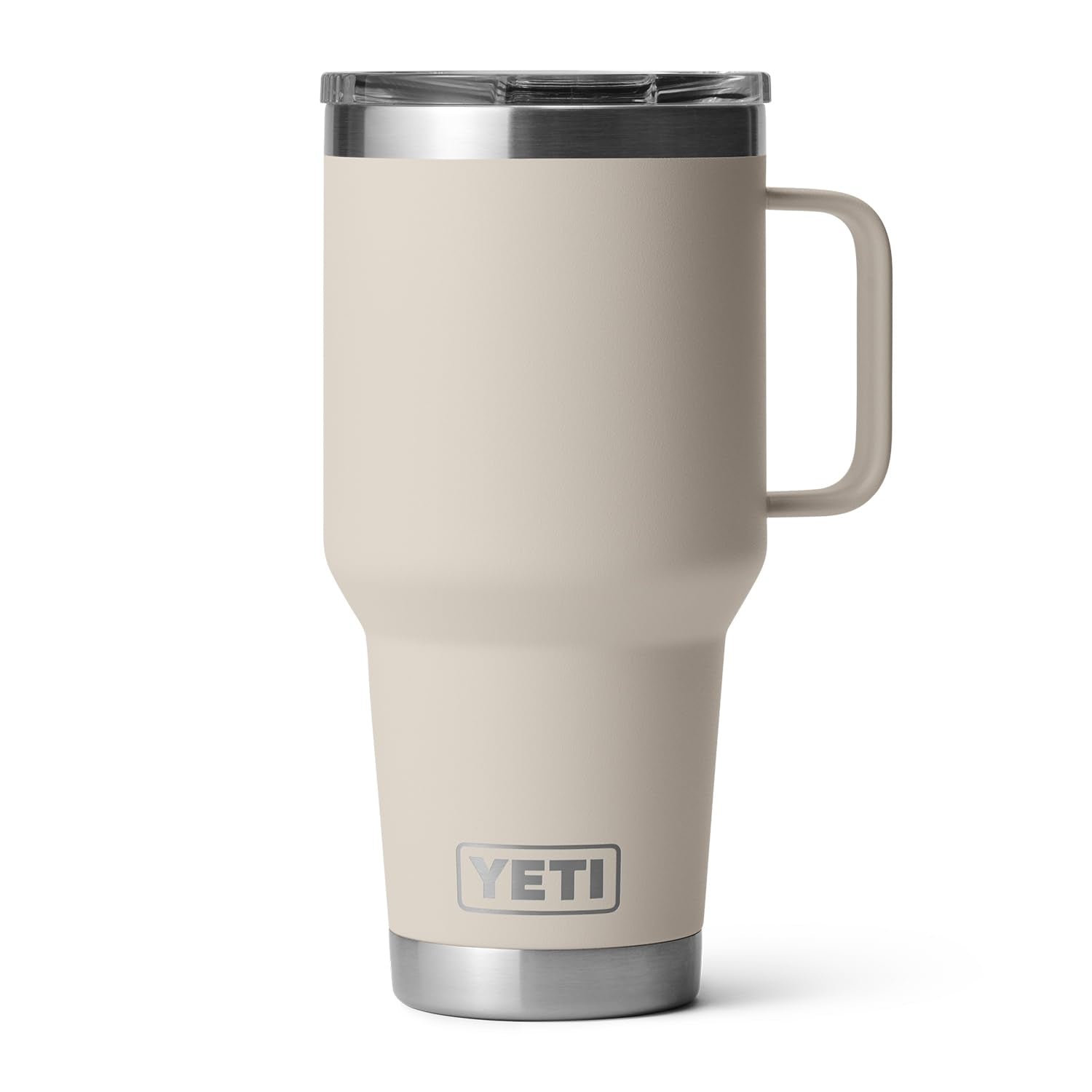 YETI Rambler 30 oz Travel Mug made from 18-8 stainless steel for durability