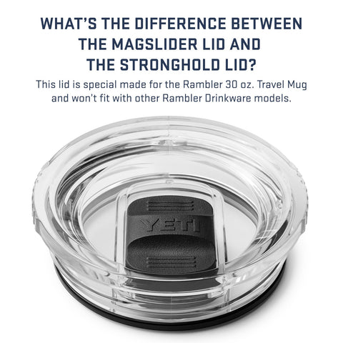 YETI Rambler 30 oz Travel Mug with vacuum insulation for temperature retention