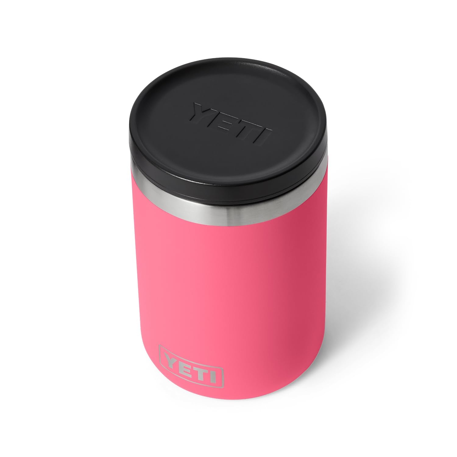 YETI Rambler 16 oz Food Jar in tropical pink, front view, ideal for on-the-go meals