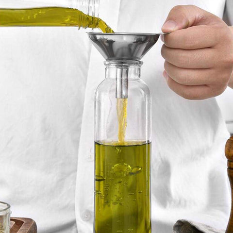 YEVIOR stainless steel funnels are dishwasher-safe and easy to clean.