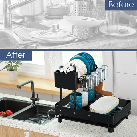 YEYPOP utensil holders keep cutlery organized during drying