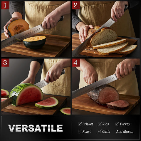 YFWOOD Knife in action demonstrates precision and versatility