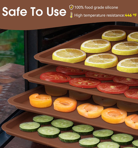 YGKATING fruit leather sheets suitable for dehydrator use