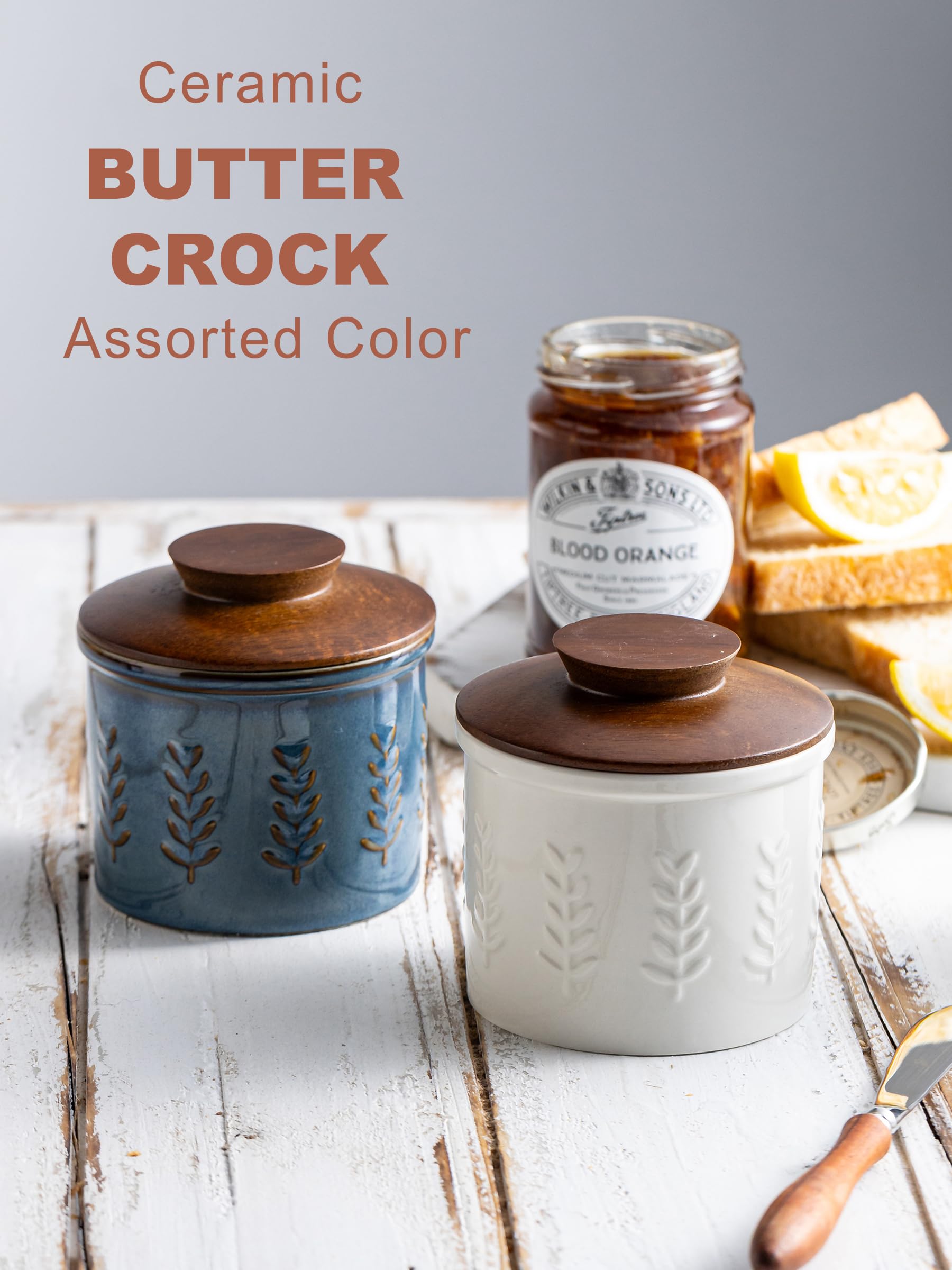 YHOJOY butter crock gift-ready packaging for thoughtful occasions