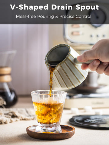 YHOJOY microwave-safe ceramic cup ready for quick reheats in the kitchen.