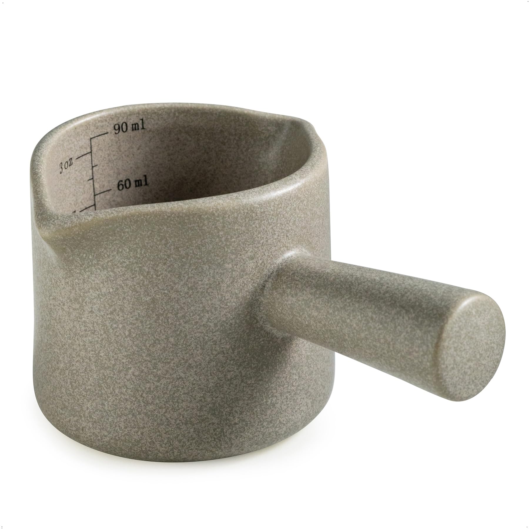 YHOJOY double spouts espresso cup for precise left or right pouring