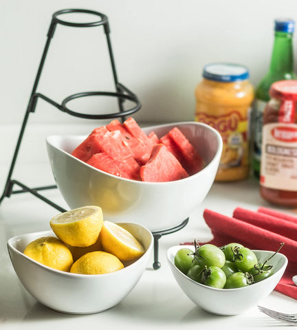 YHOSSEUN dishwasher-safe bowls simplify cleanup after gatherings