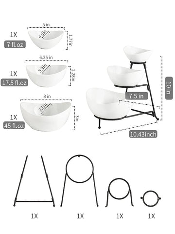 YHOSSEUN oval porcelain bowls for elegant food presentation