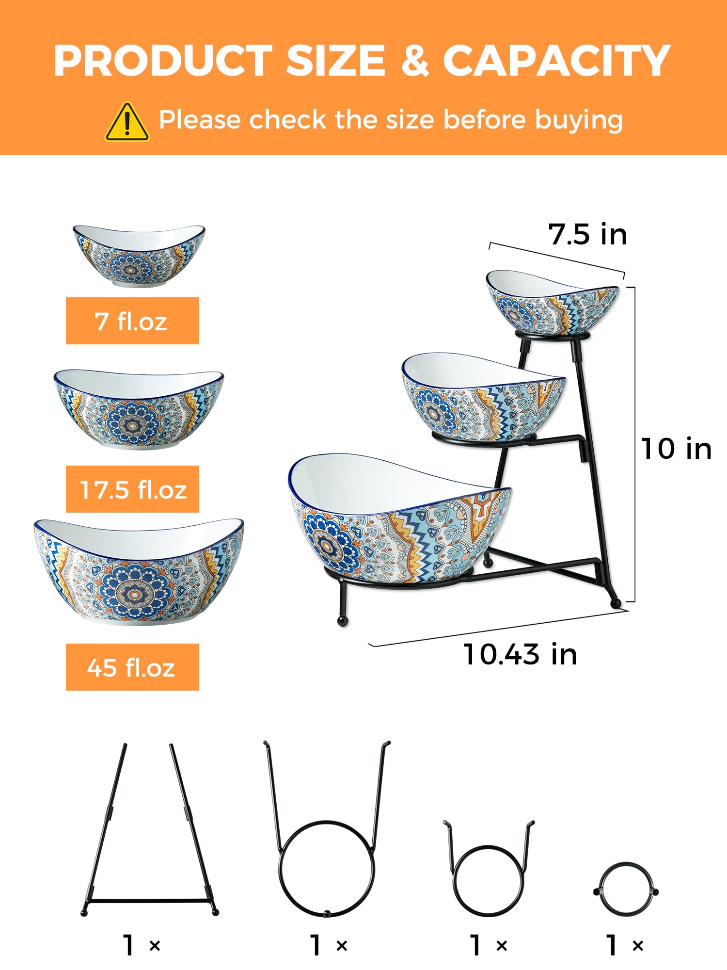YHOSSEUN collapsible metal rack supports stable, space-saving display