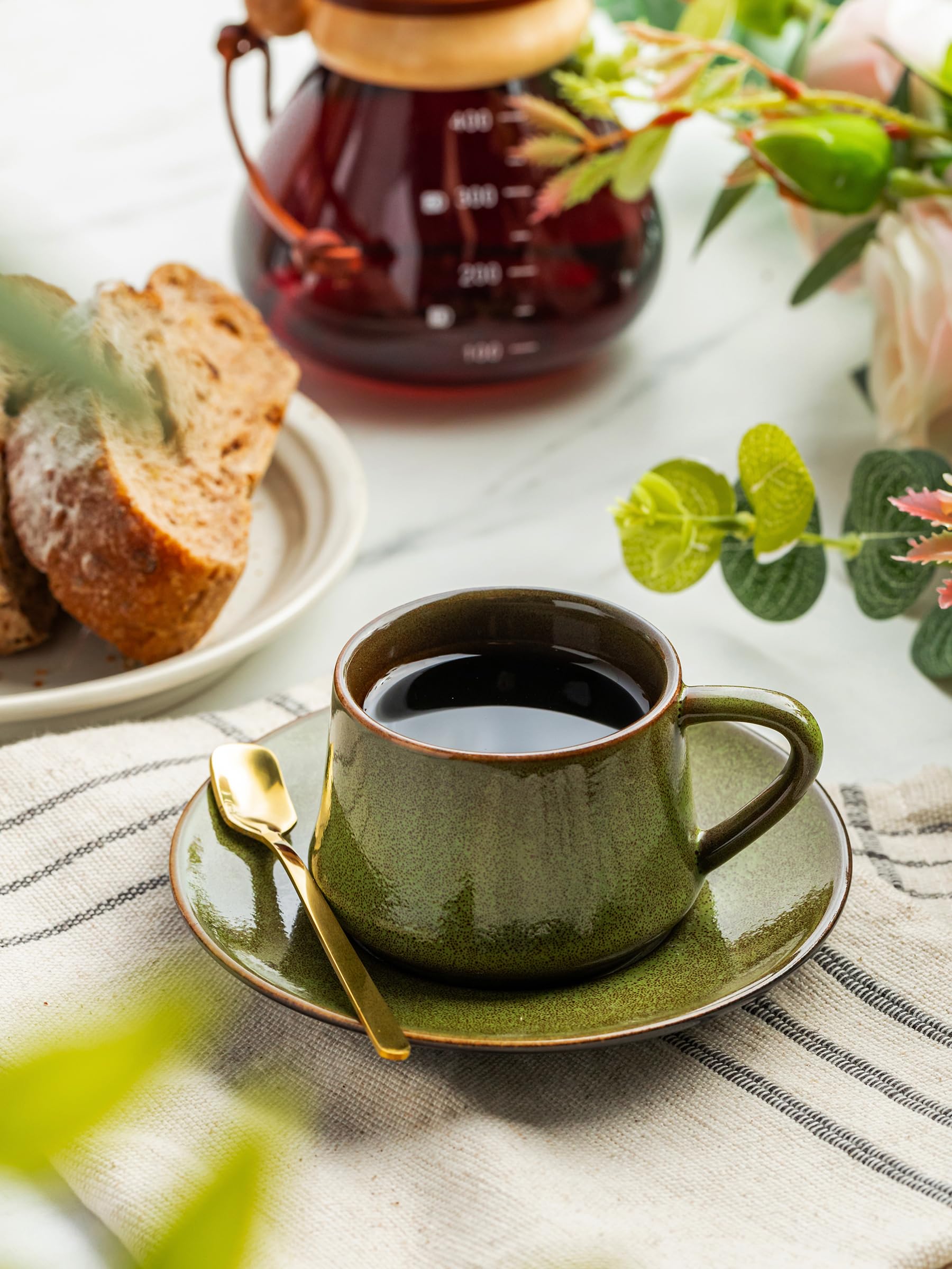 YHOSSEUN gift-ready espresso set suitable for celebrations