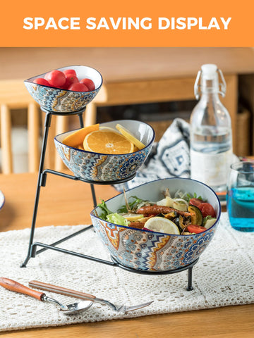 YHOSSEUN large 45oz salad bowl accommodates generous greens