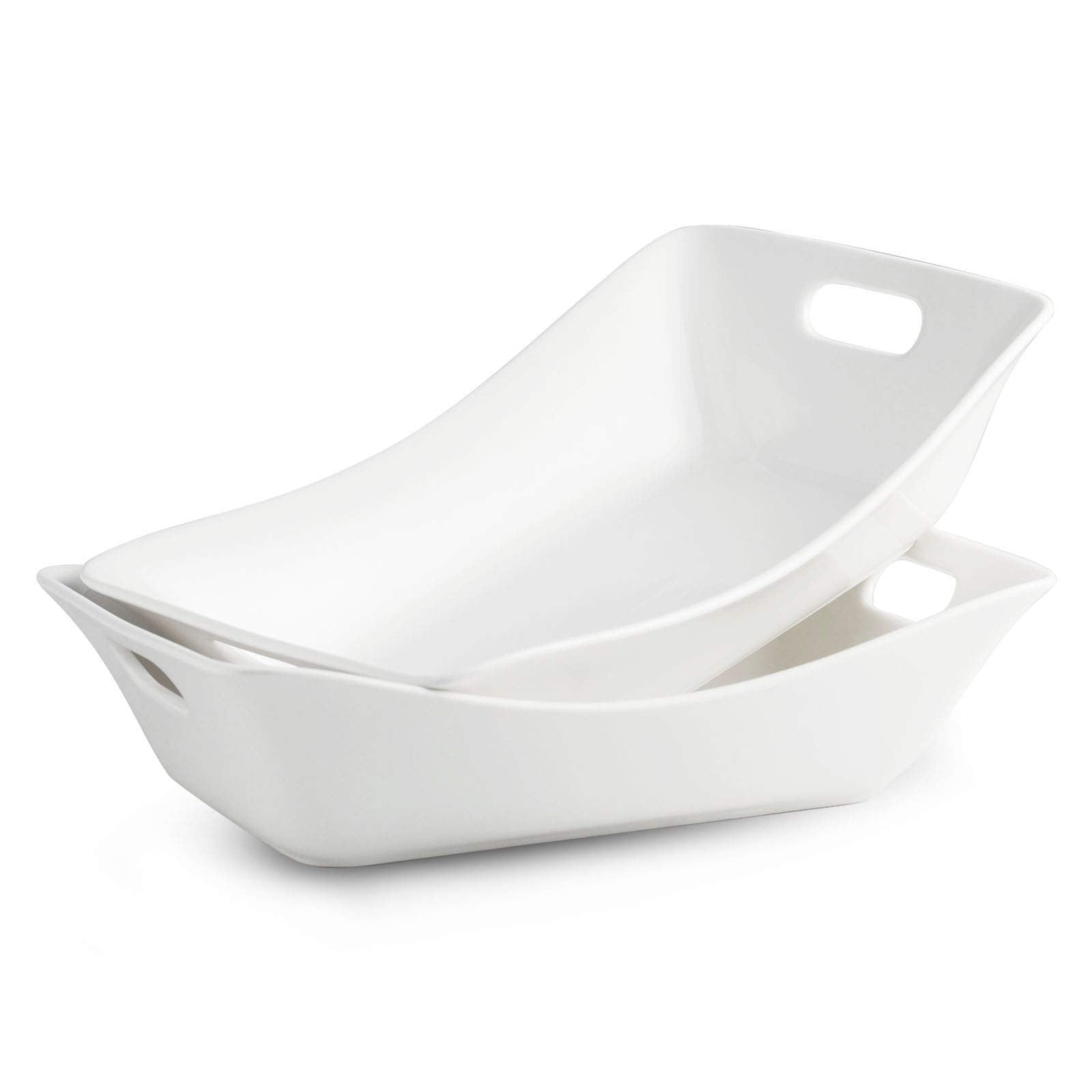 YHOSSEUN large serving bowls with handles for easy table service