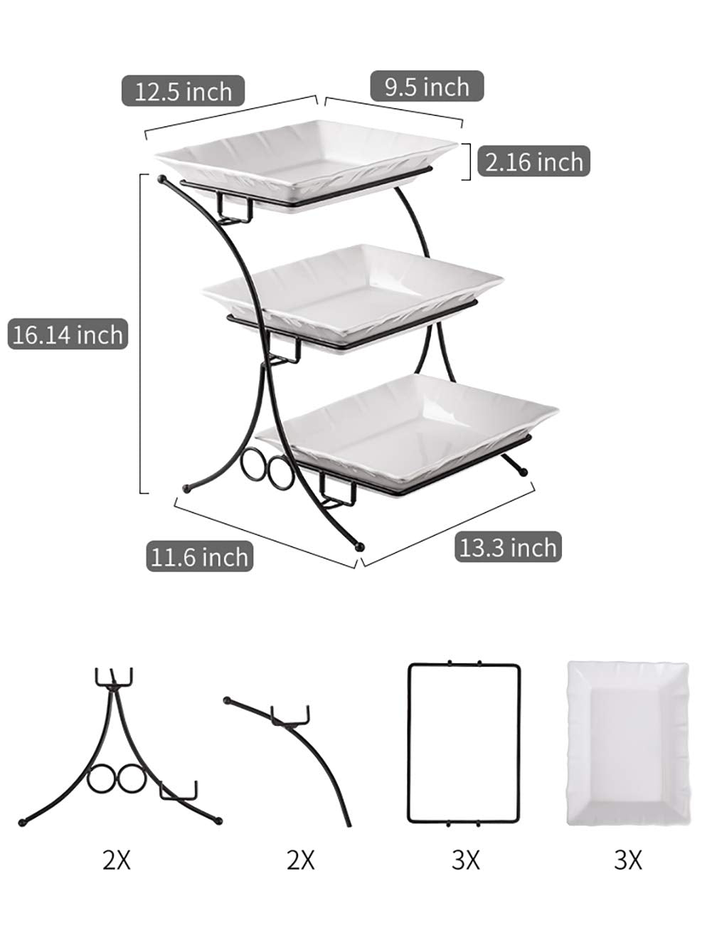 YHOSSEUN porcelain baking dishes 2qt each ideal for bake and serve versatility