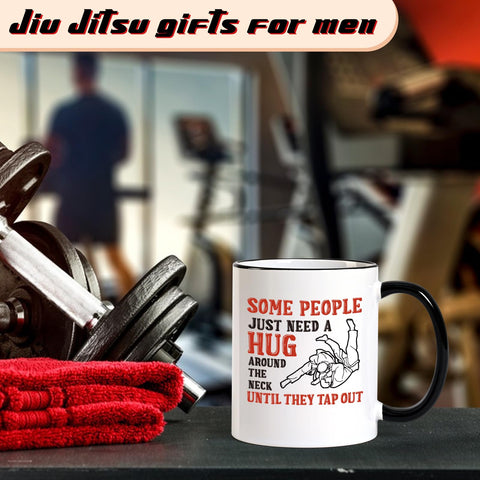 YHRJWN Jiu Jitsu mug 11 oz capacity for all-day hydration