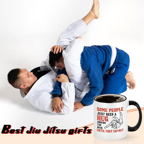 YHRJWN Jiu Jitsu mug with bright print stays vibrant after daily washing