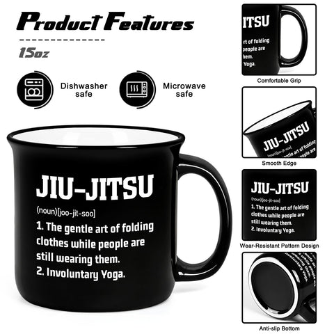 YHRJWN dishwasher-safe mug for easy cleanup after workouts.
