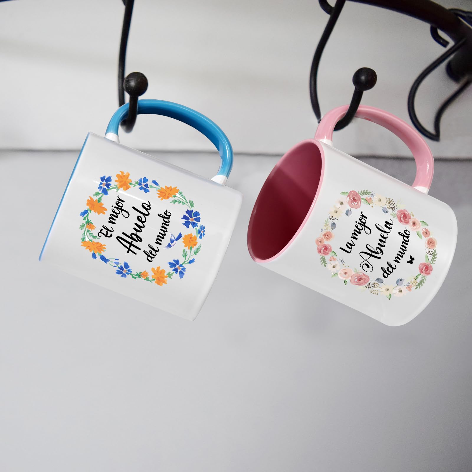 YHRJWN microwave and dishwasher safe grandparents mug for easy care