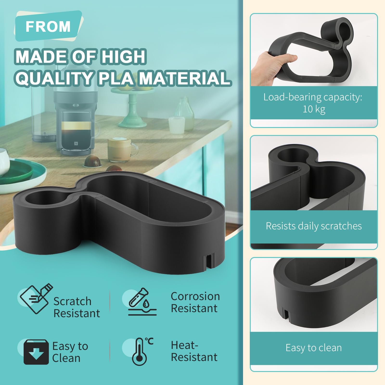 YHXMARSCAN elevated design improves cup clearance and convenient loading.