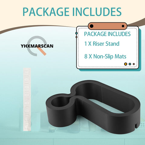 YHXMARSCAN PLA material stand resists wear and cleans easily.