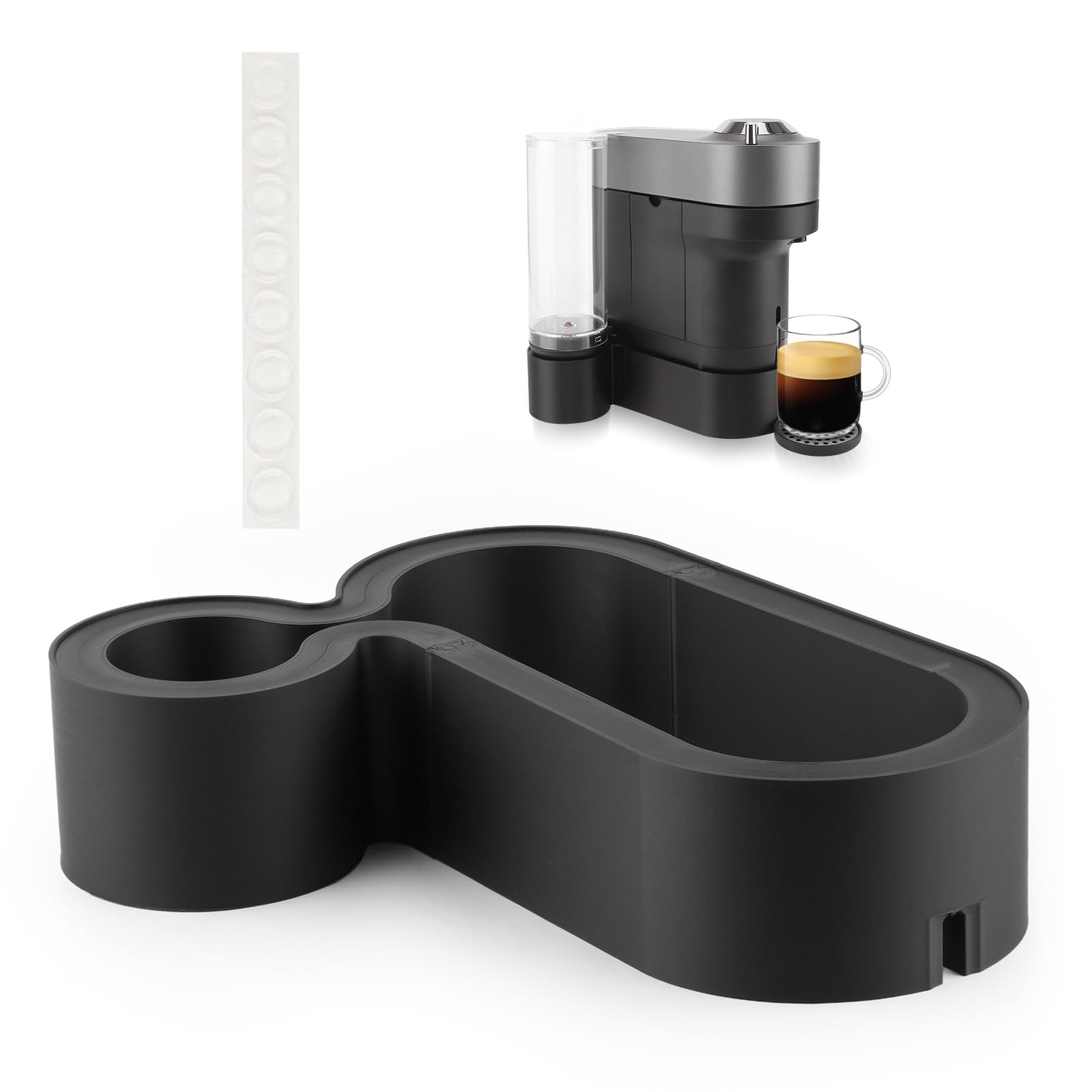 YHXMARSCAN riser stand for Vertuo Pop Plus raises the coffee setup for easier reach.