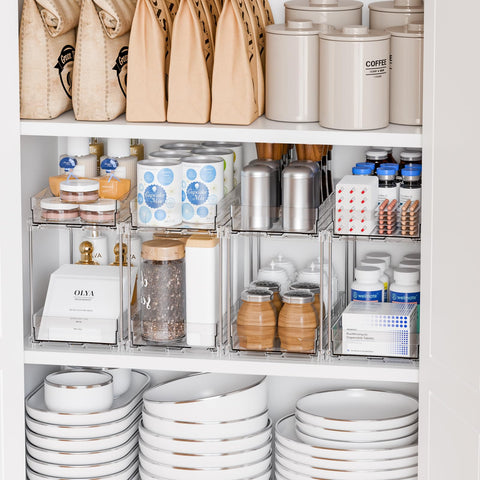 Yieach baby bottle and medicine storage keeps daily essentials organized