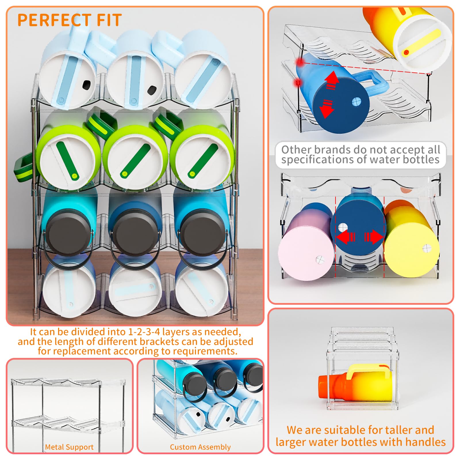 Yieach quick-install design lets you assemble without tools.