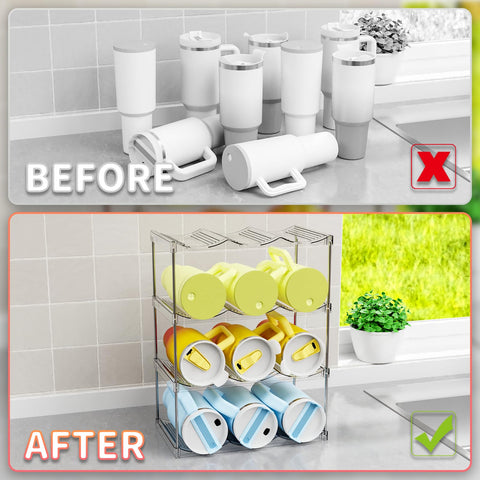 Yieach BPA-free material for safe, everyday bottle storage.