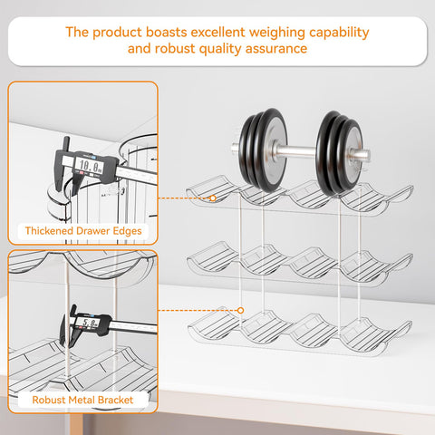 Simple installation with durable acrylic pillars allows quick setup