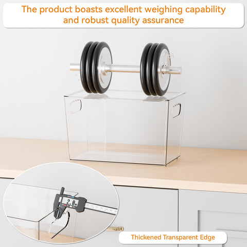 Yieach large-capacity bin suitable for snacks and beverages