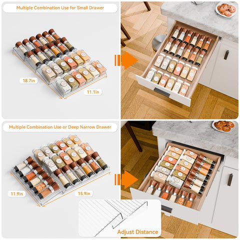 Yieach doubles as a nail polish organizer for compact bottles.