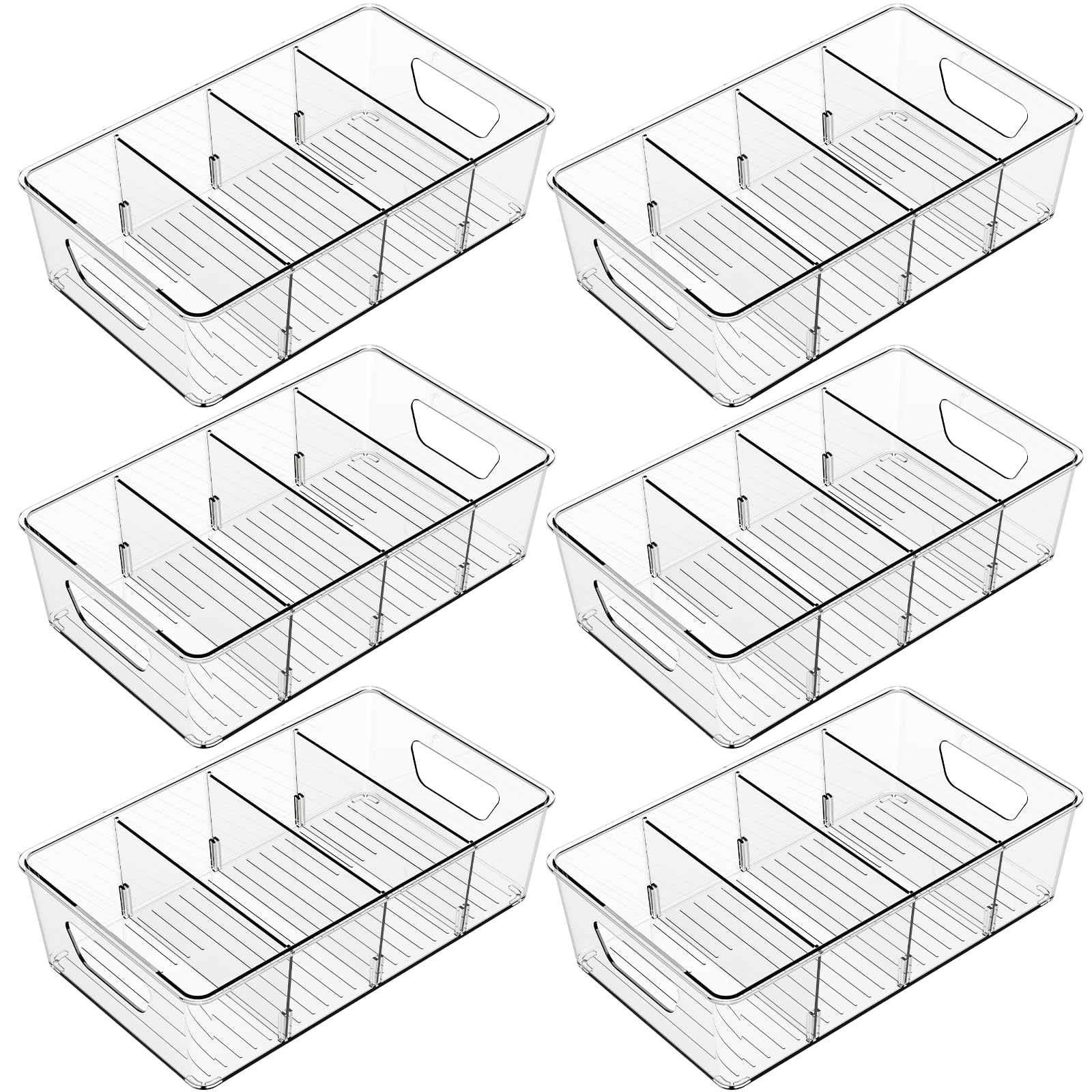 Yieach breast milk freezer storage bin keeps prep area tidy