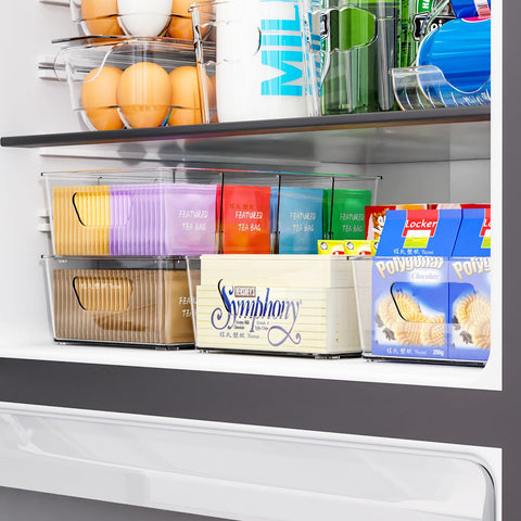 Yieach kitchen cabinet bin simplifies shelf organization and access