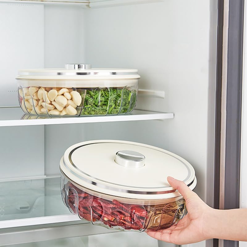YIEZI clear organizer keeps snacks fresh during travel