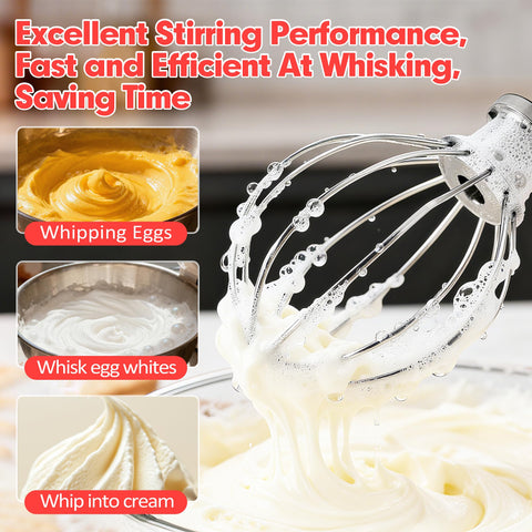 YIFOCUS durable stainless steel wires handle light to moderate batters with ease.
