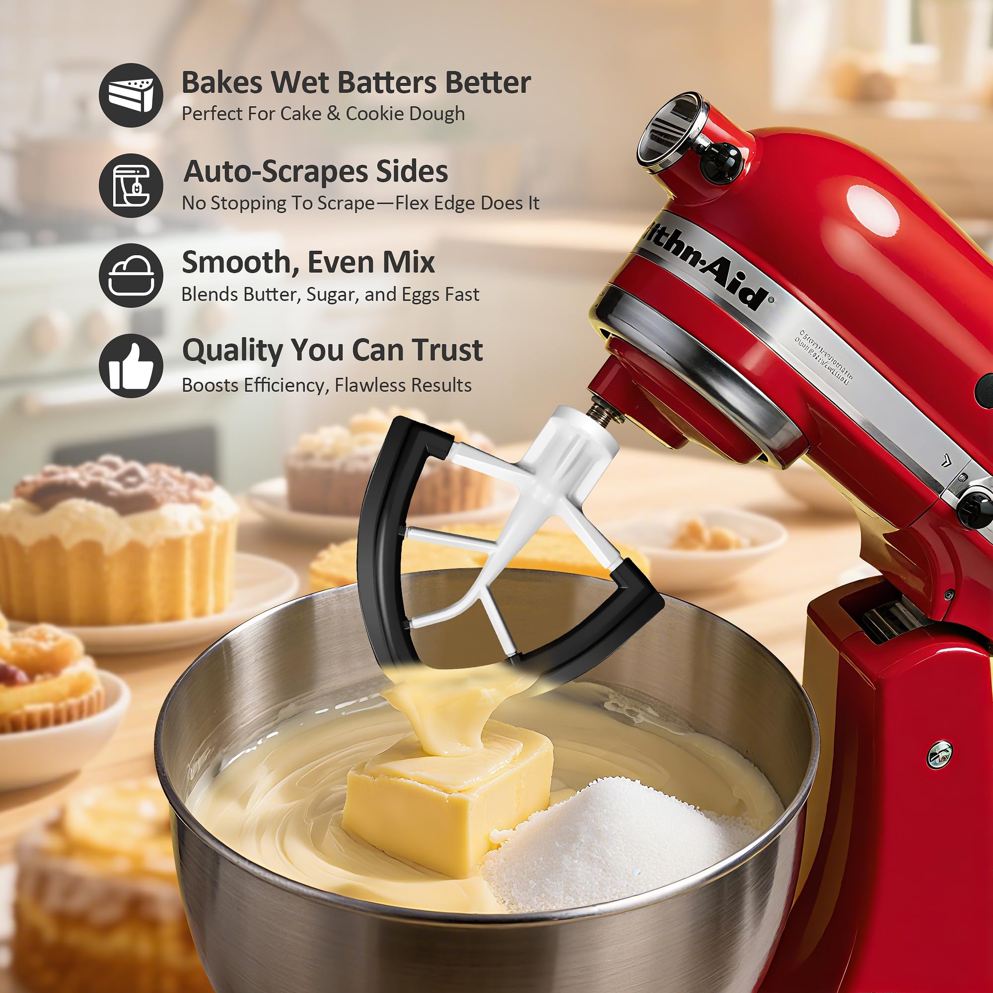 YIFOCUS tilt-head mixer accessory improves versatility for baking and cooking