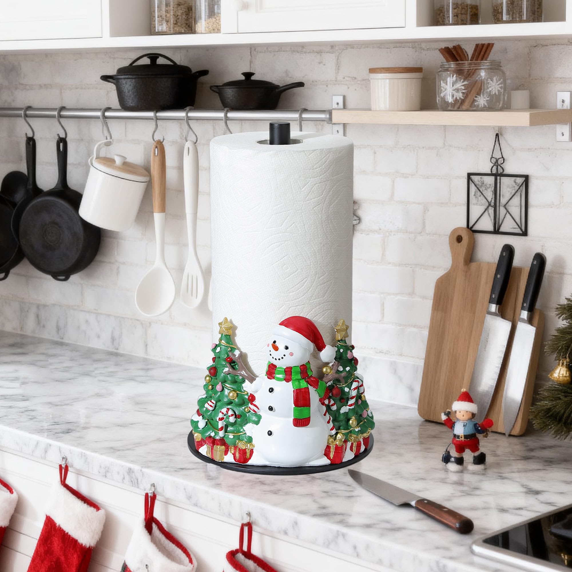 YIGII easy setup allows quick paper towel use during busy holidays.