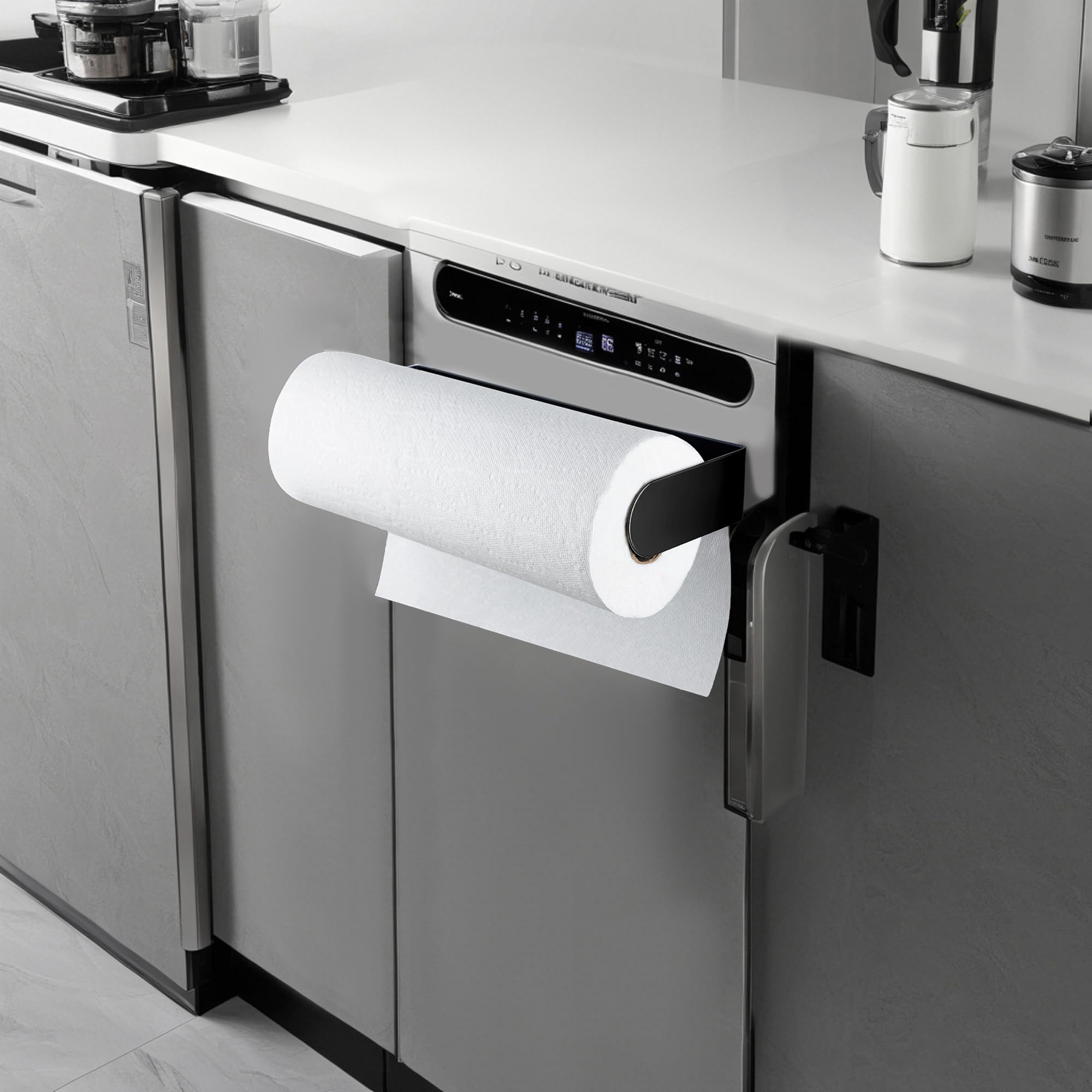 YIGII front-view compact footprint saves space on any metal surface.