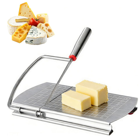 YIHAOSSING cheese slicer with grid scale for precise portions