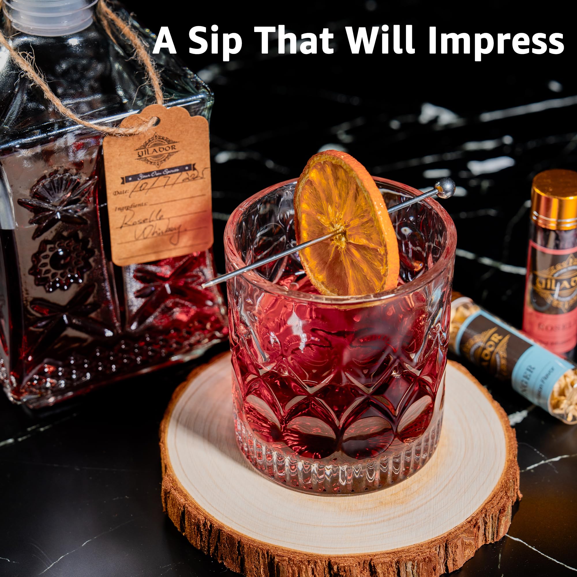 Yilador dried citrus slices add aroma and color to infusions